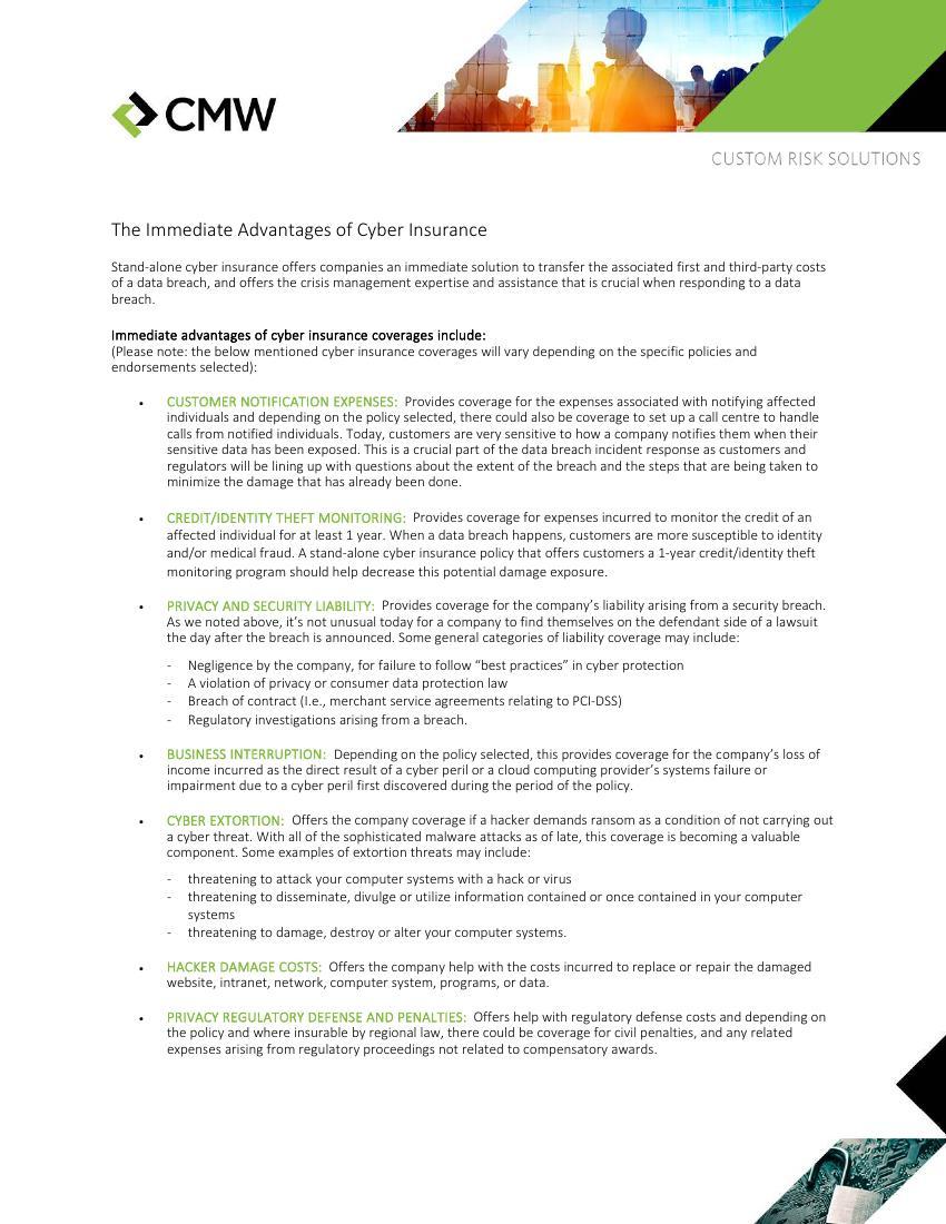What Directors Really Need To Know About Cyber Insurance